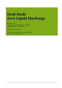 Desk Study Zero Liquid Discharge Tuprints